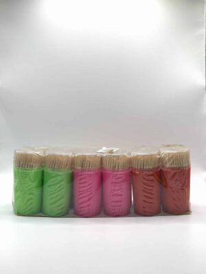 100027 cocktailprikkers 12stuks pak zijaanzicht