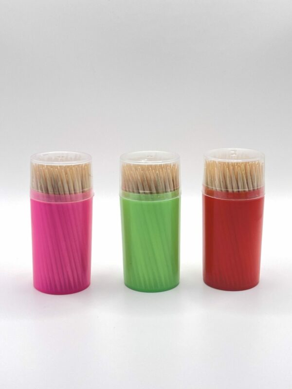 100027 cocktailprikkers diverse kleuren rijtje 2