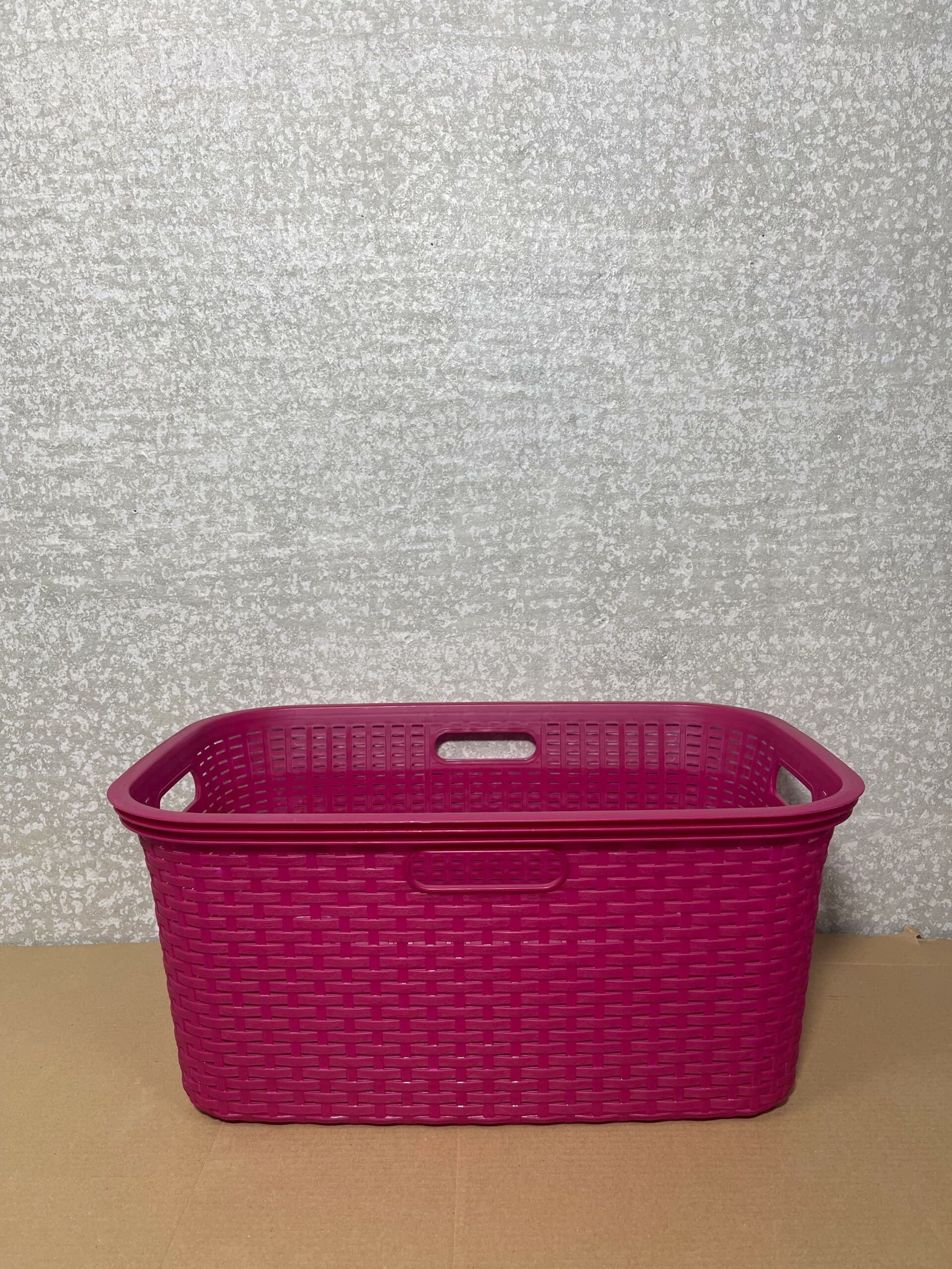 100075 wasmand gevlochten paars