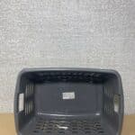 100079 wasmand gaten grijs bovenaanzicht