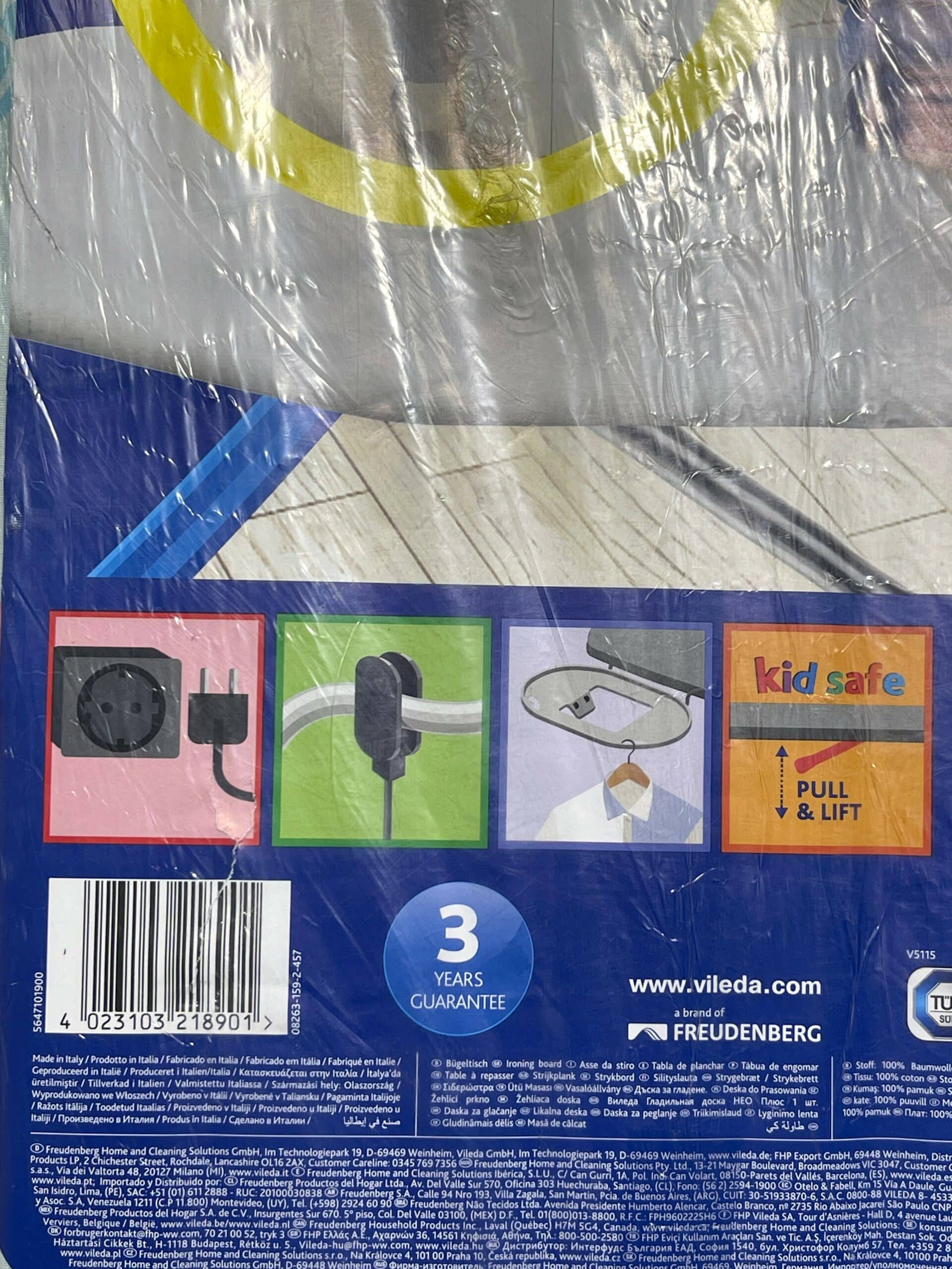 100081 Vileda strijkplank Neo Plus specificaties