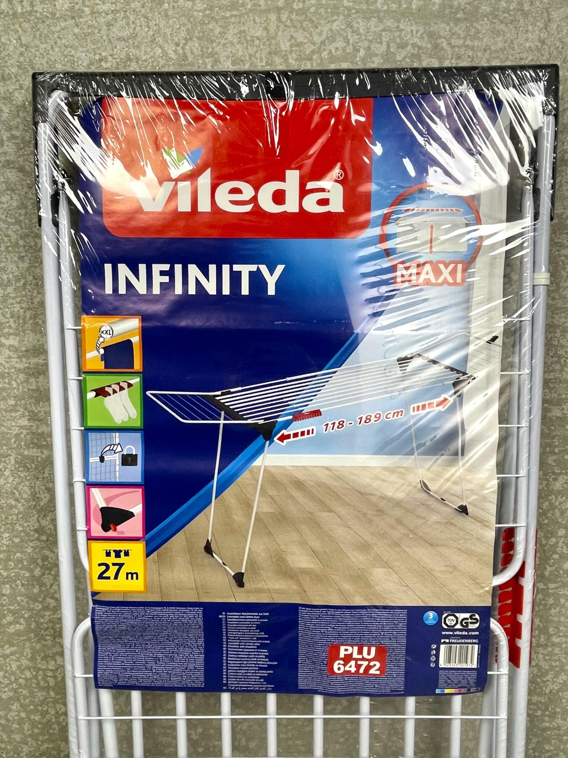 100083 Vileda wasrek Infinity close up label