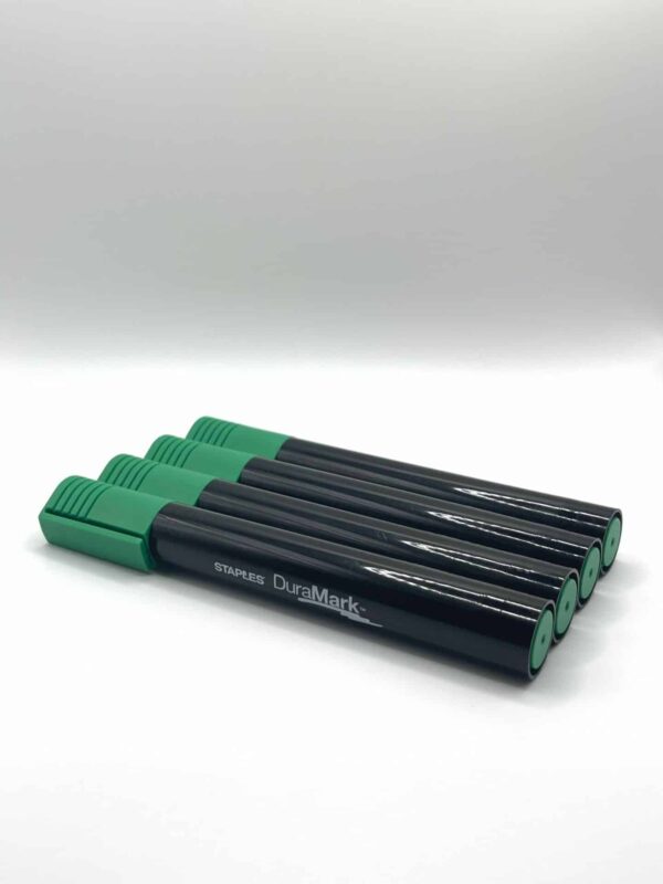 100025 staples stiften groen meerdere rijtje