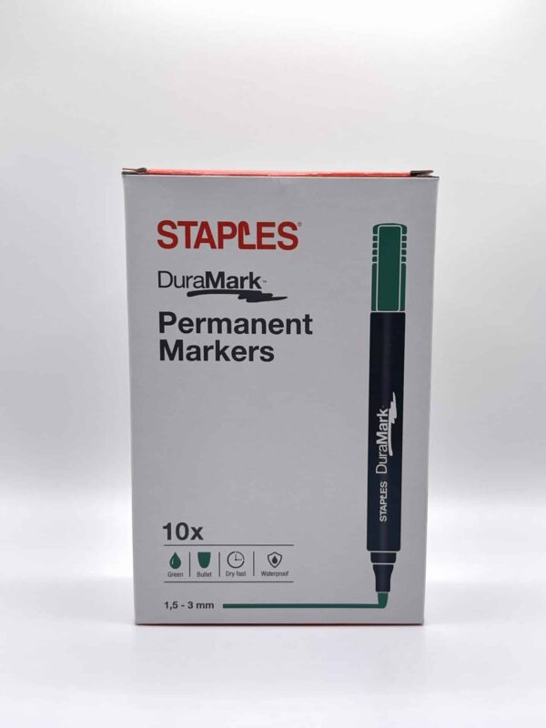 100025 staples stiften groen voorkant