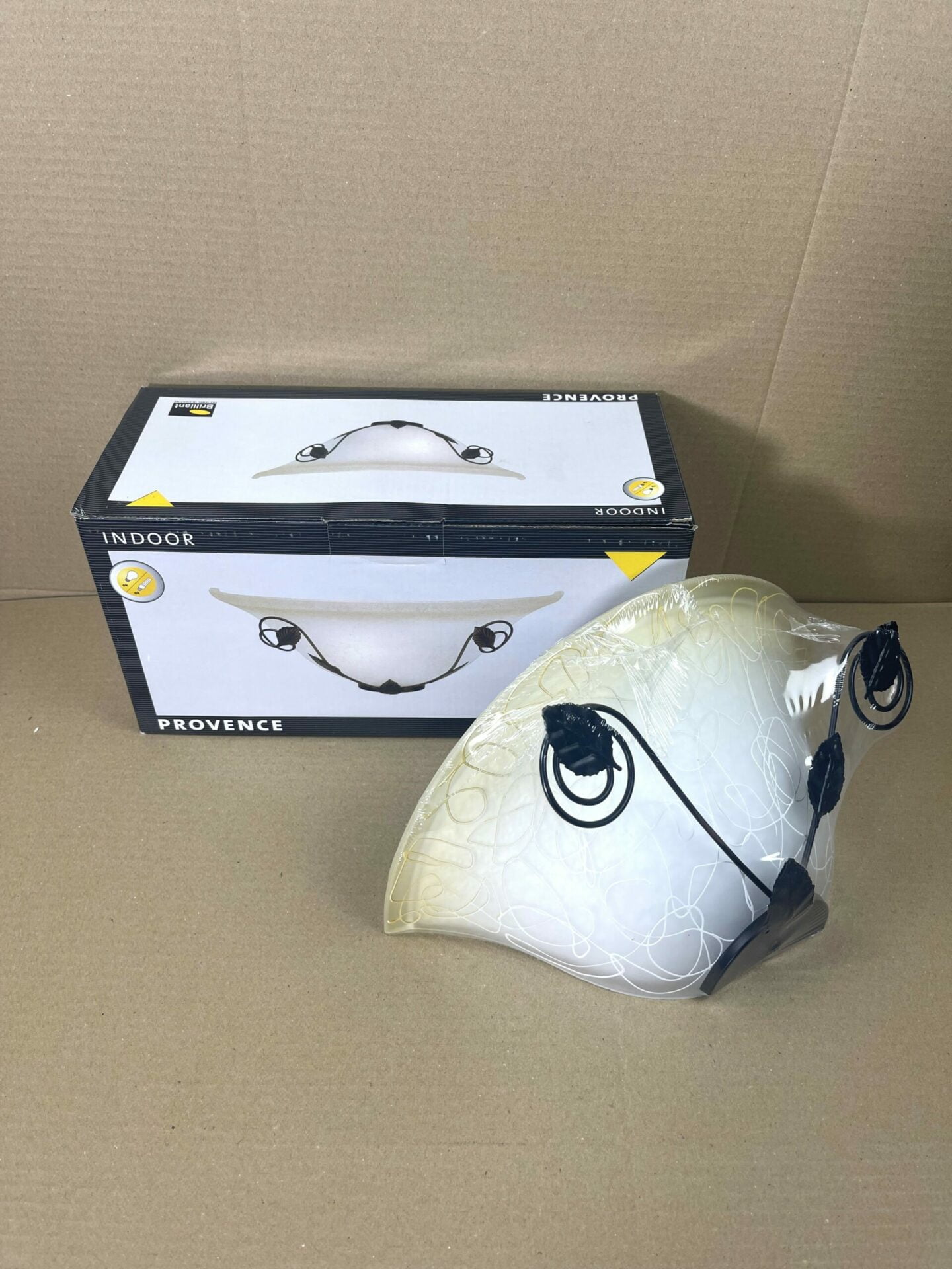 100032 Provence lamp doos + lamp