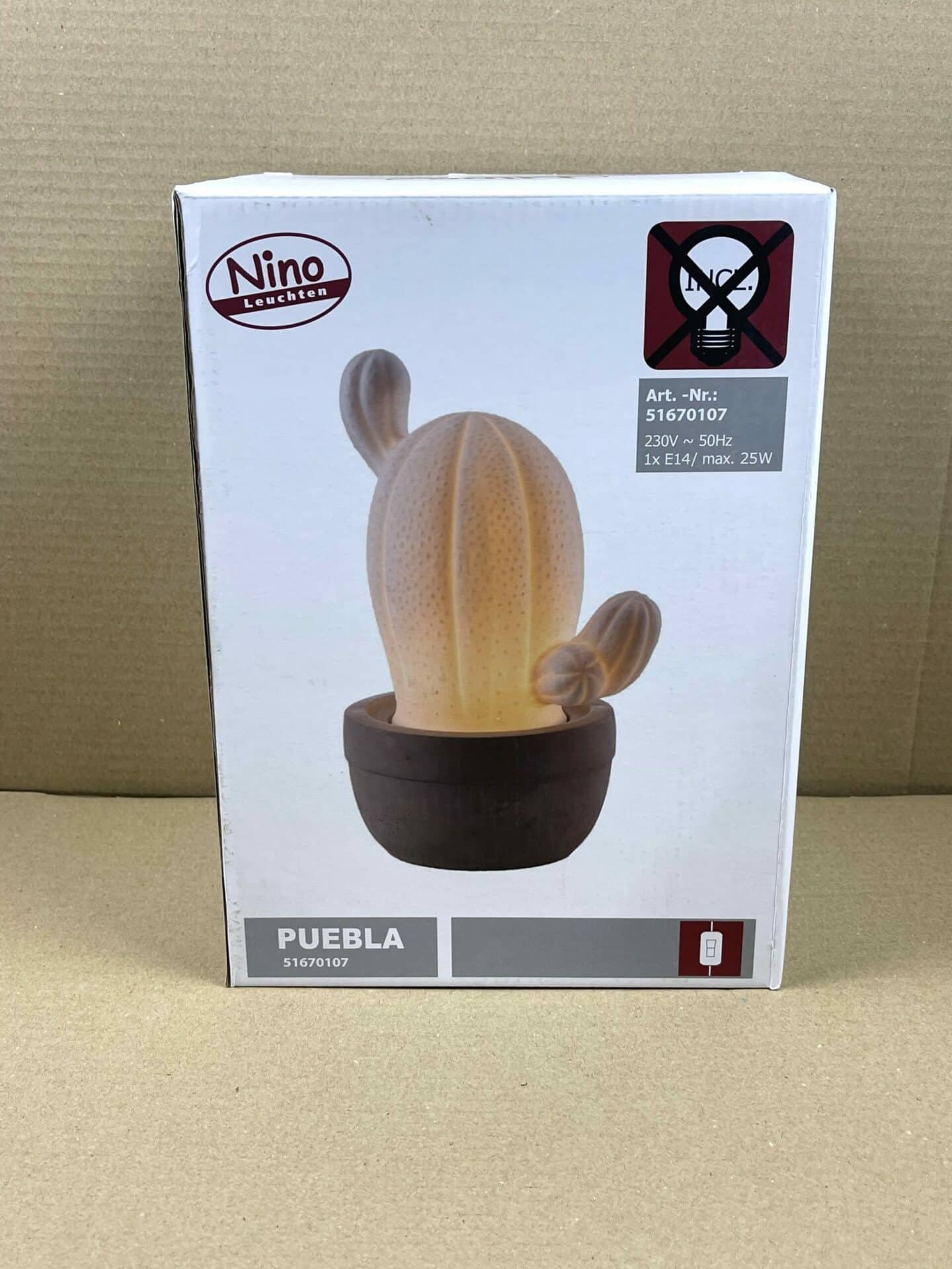 100035 Nino Puebla lamp doos enkel