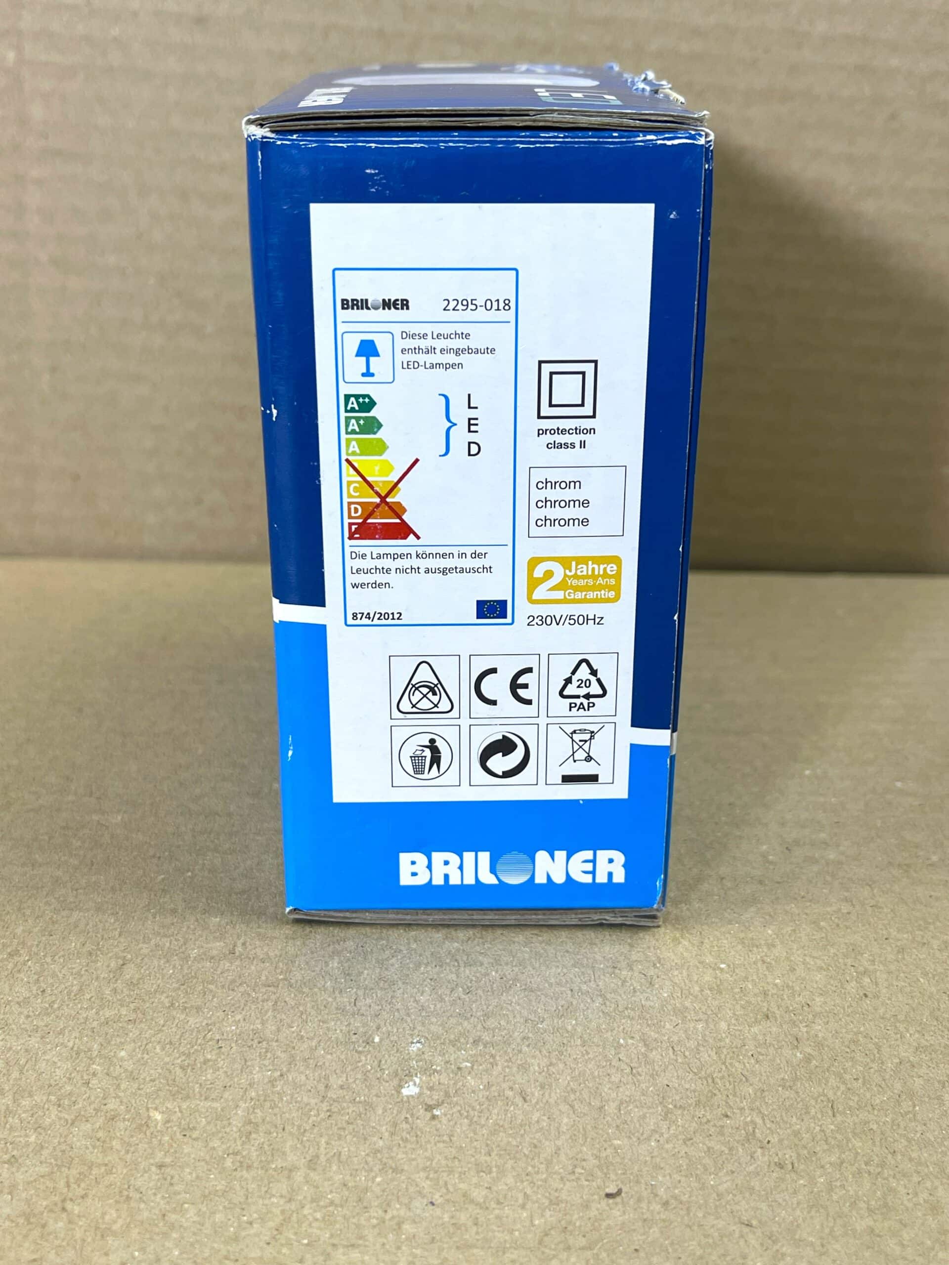 100041 Briloner lamp Splash (Spiegel) specificaties