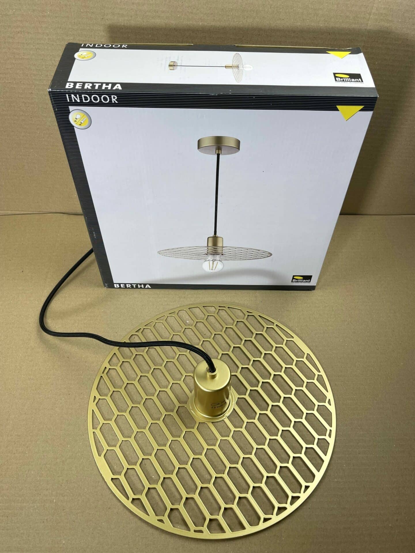 100043 Bertha lamp + doos