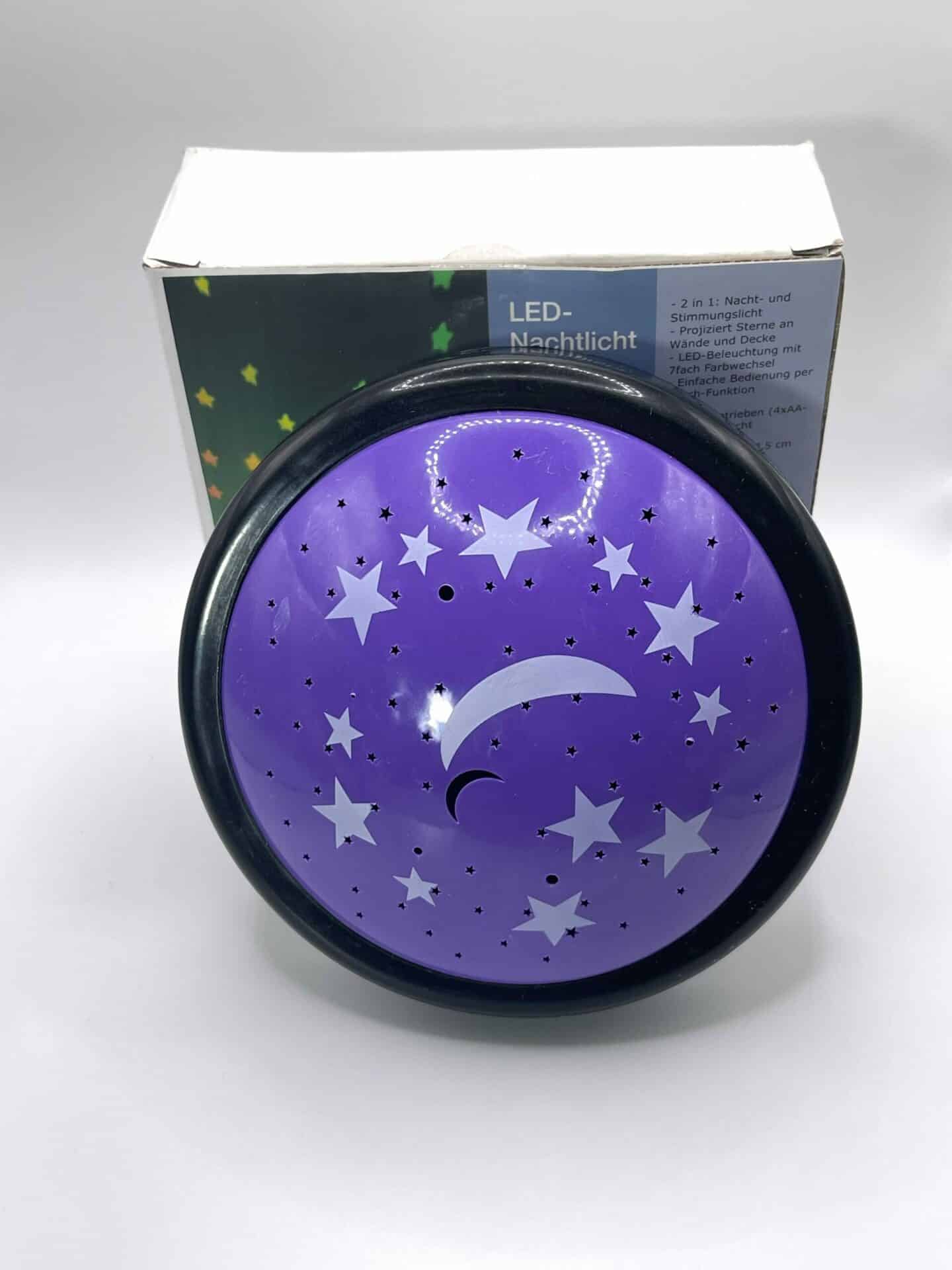 100059 sterrenprojector nachtlamp + doos