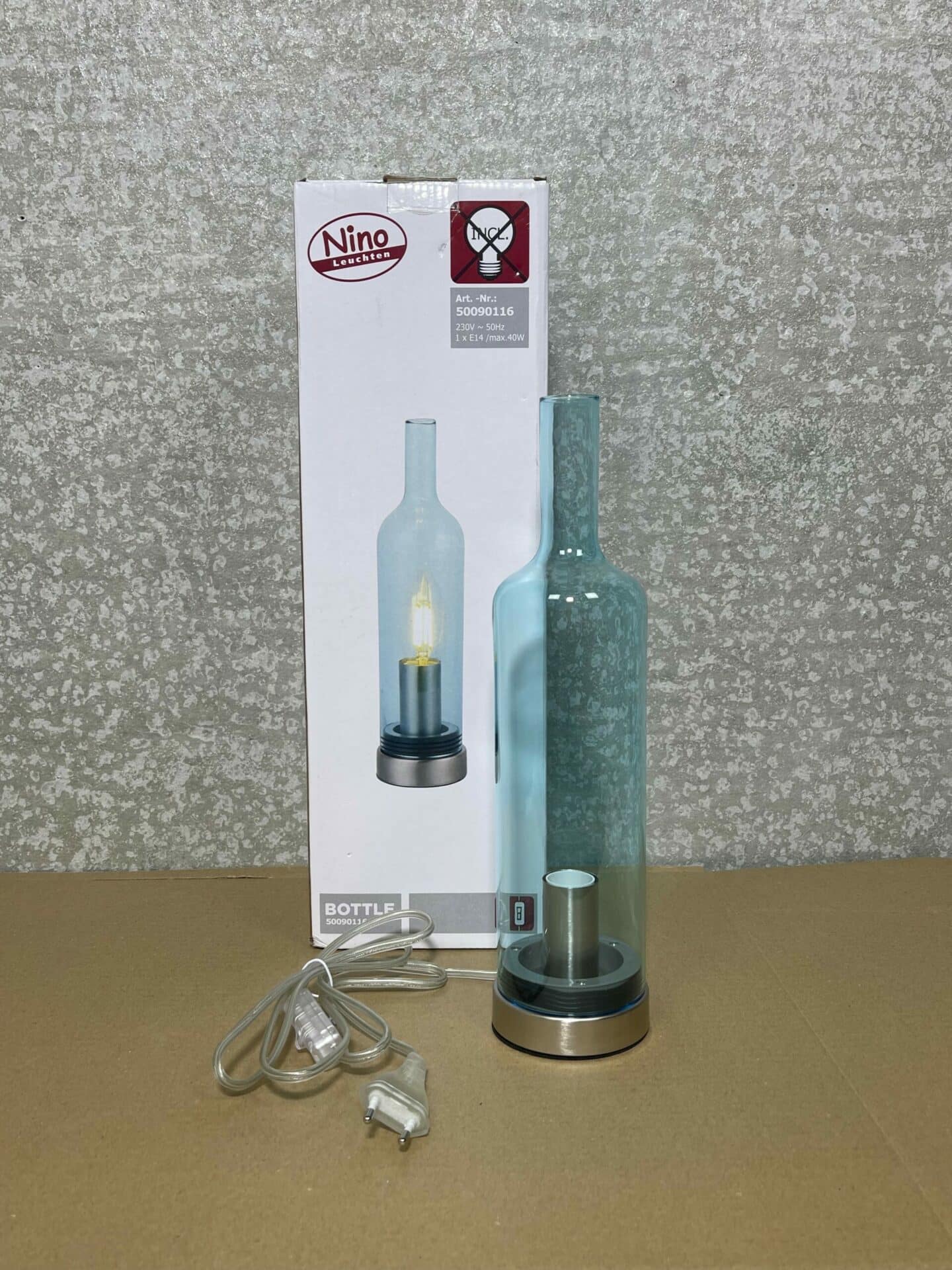 100060 Nino Bottle lamp + doos