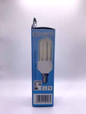 100065 Näve ecolamp E14 9W wit doos zijkant