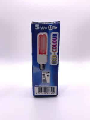 100066 Näve eco-colour E27 5W rood doos achterkant