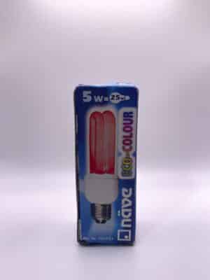 100066 Näve eco-colour E27 5W rood doos voorkant