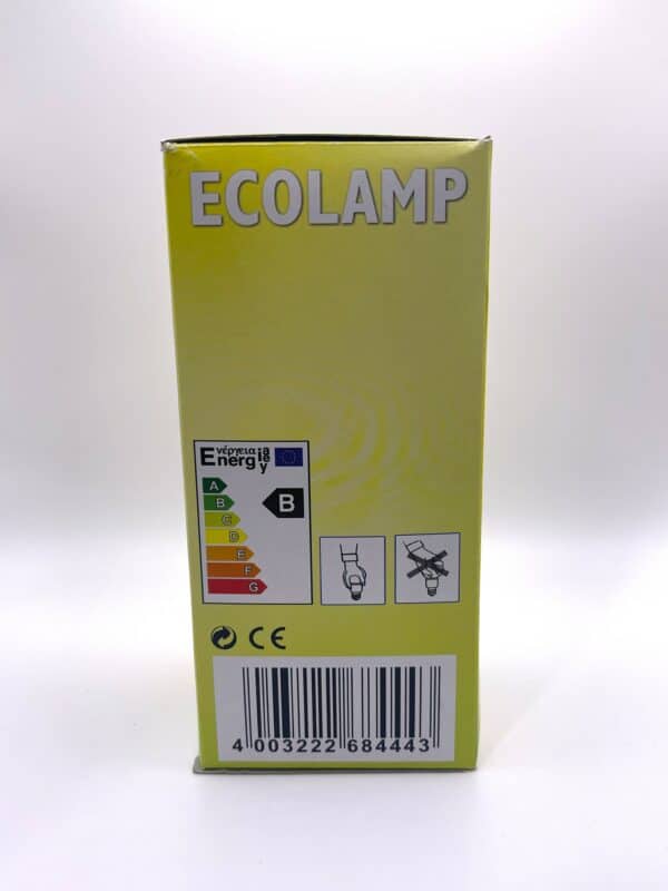 100069 Näve ecolamp E14 9W grote bol doos specificaties andere kant