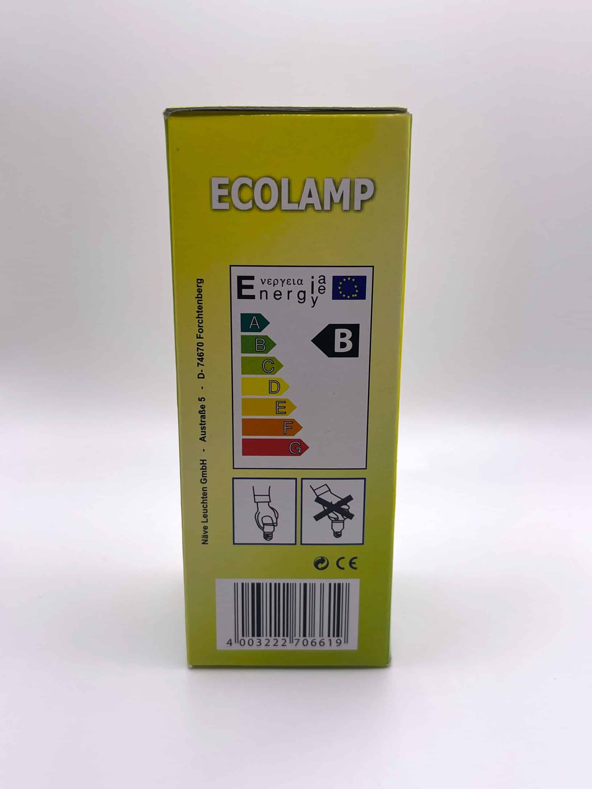 100070 Näve ecolamp E14 9W kleine bol specificaties