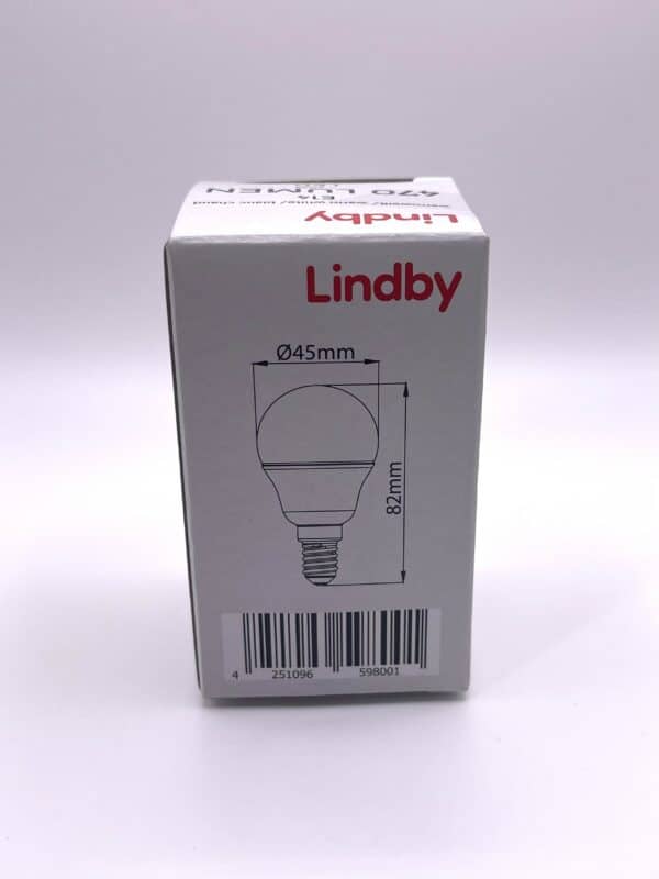 100072 Lindby E14 LED afmetingen