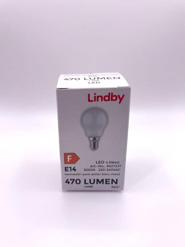 100072 Lindby E14 LED doos voorkant