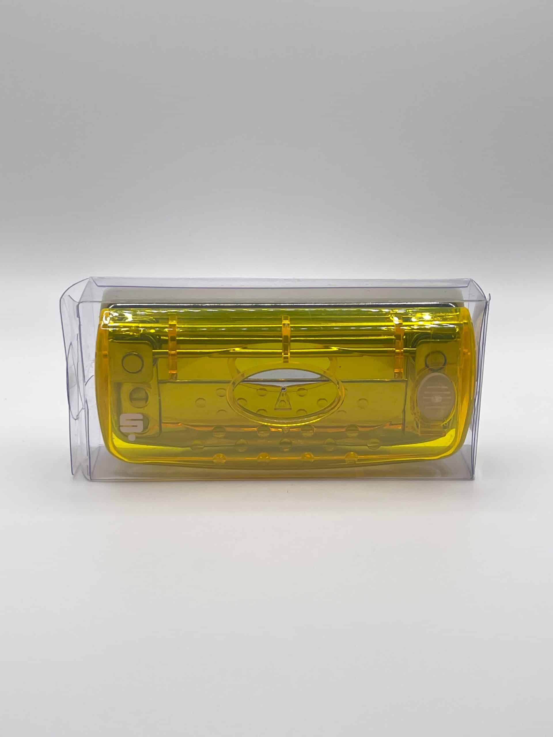 100141 perforator geel enkel bovenaanzicht