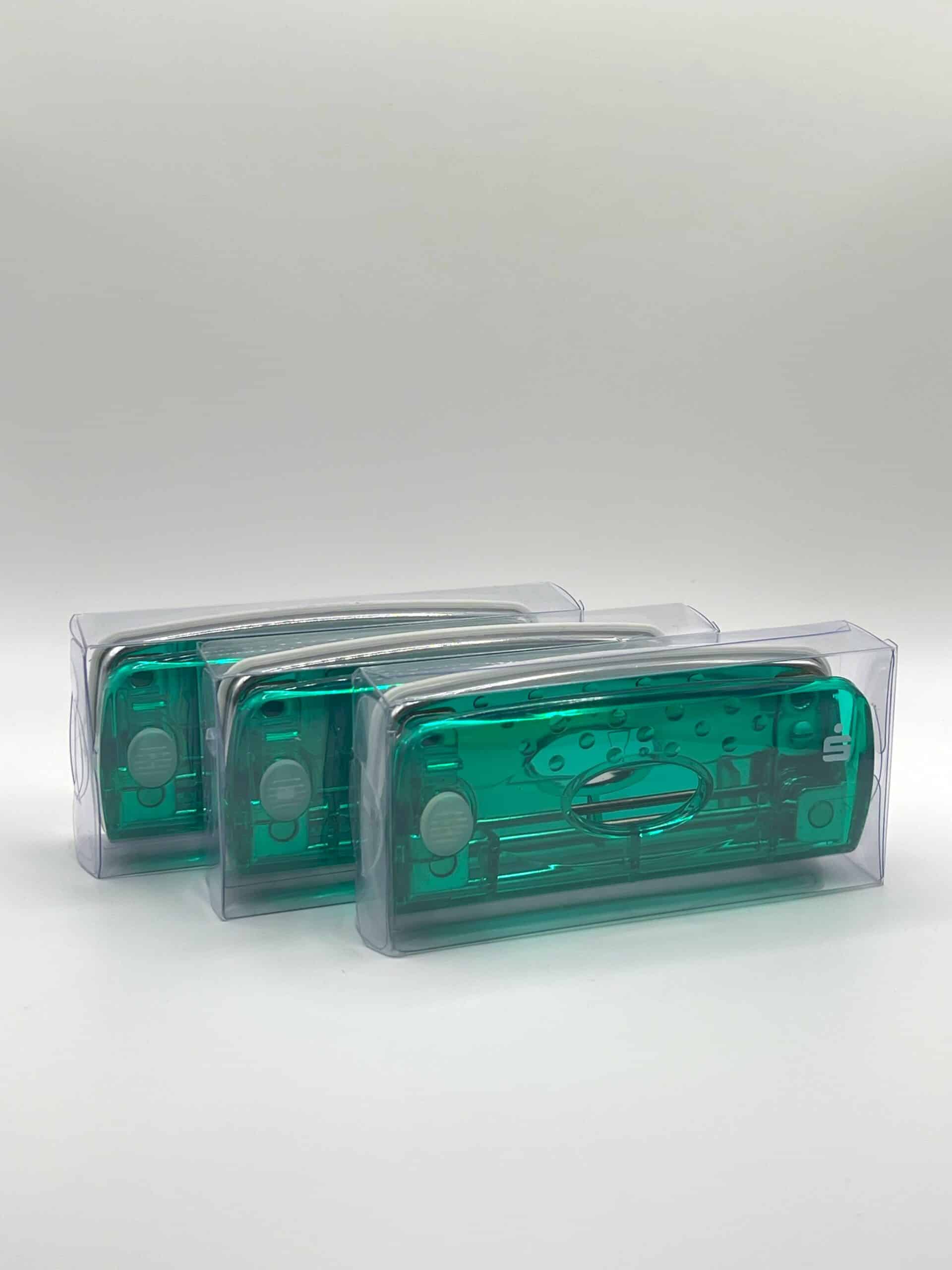 100142 perforator groen meerdere driekwartsaanzicht