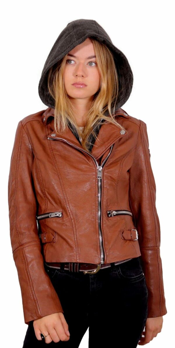 "Julja" dames jack cognac