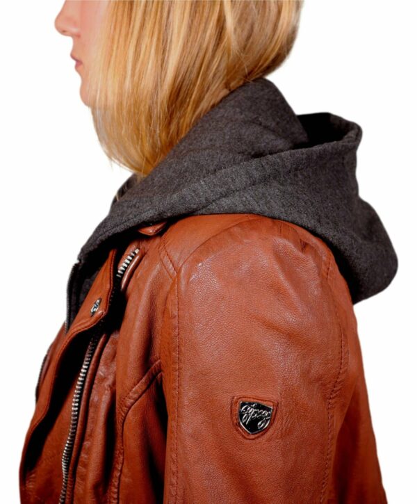 "Julja" dames jack cognac