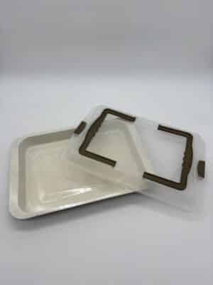 Royalty bakvorm met deksel Bruin - Afbeelding 1