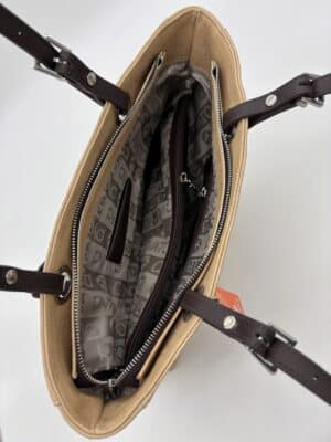 Pyato damestas - beige - Afbeelding 3