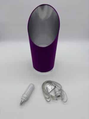 Sfeerlamp paars-zilver - Afbeelding 4